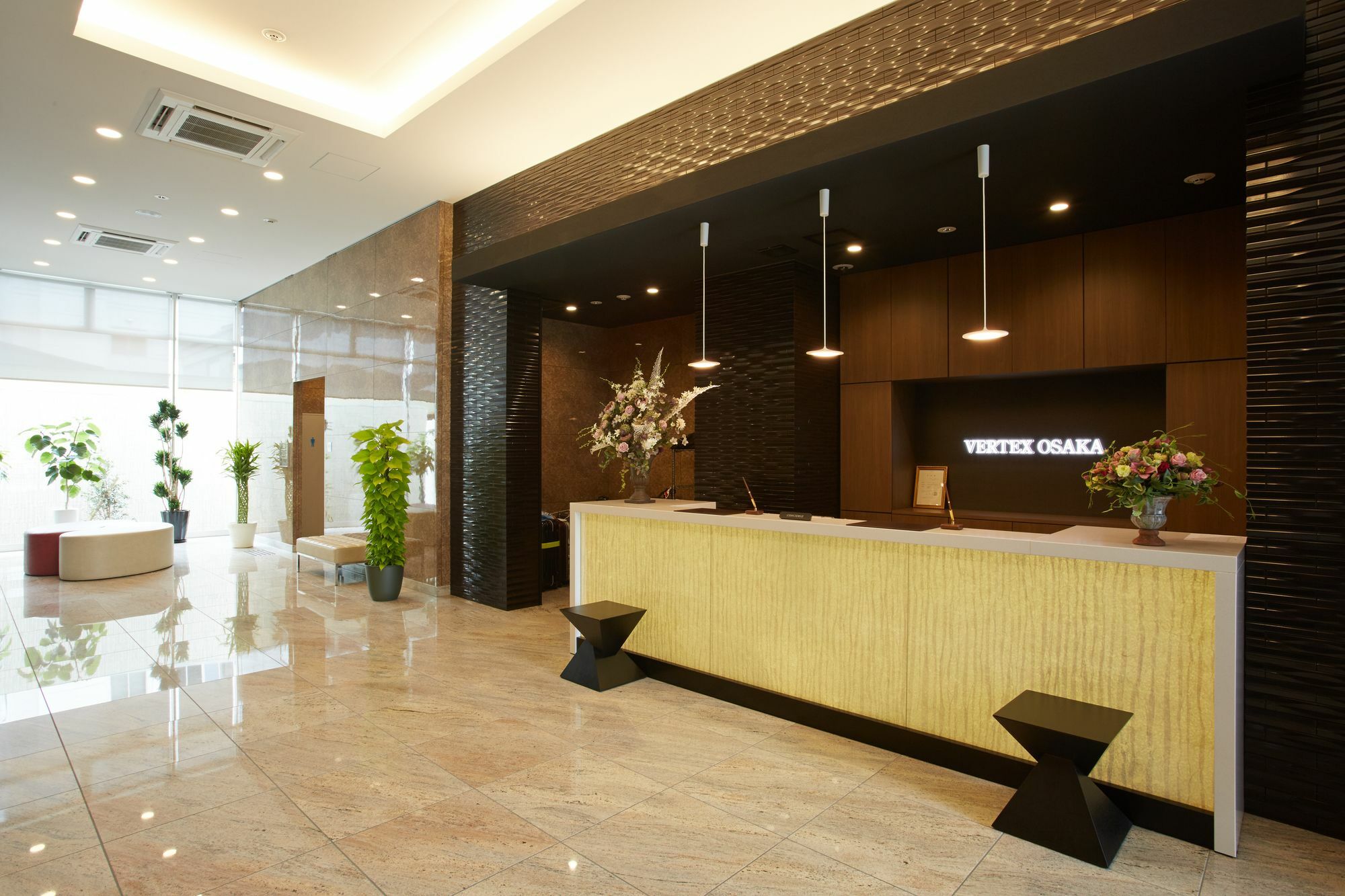 Hotel Vertex Osaka Exteriör bild